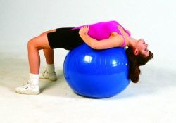 Inflatable PT Ball- 48in 120 Cm- Orange