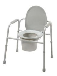 Commode - 3 In 1 Deluxe Steel Powder Coated