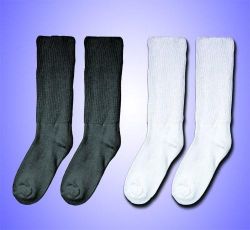 Diabetic Socks - Medium/Large (8-10) (pair) Black