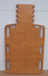 Wood Short Spine Backboard W/ Pinned Hole 32