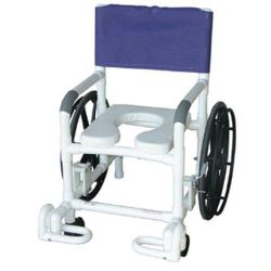 Shower Chair PVC,Multi-Purpose w/Wheels