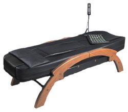 Shiatsu Massage Bed w/Infrared Heat- Dual Jade Rollers