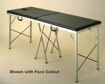 Product Photo: Portable Massage Table Folding W/Face Out 24"x72"x(24-30")x2"