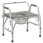 Product Photo: Bariatric Drop-Arm Commode Deluxe