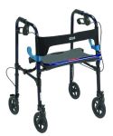Product Photo: Clever Lite Folding Walker w/Seat and Brakes