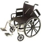 Product Photo: Wheelchair Light-Wt. 20" Dual Axle-Hemi-w/SDF