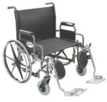 Product Photo: Wheelchair Elevating Leg Rests Heavy-Duty w/Calf Pads (pr)