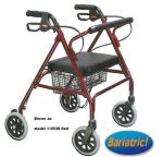 Product Photo: Oversize Rollator With Loop Bk Blue Bariatric Steel/10215BL-1