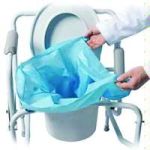 Product Photo: Commode Pail Liners w/Gel Bx/10 Quick Clean