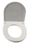 Product Photo: Toilet Seat w/Lid, Oblong Oversized