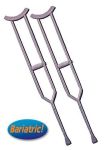 Product Photo: Crutches, Steel, H/D,Bariatric Adult (Pair)