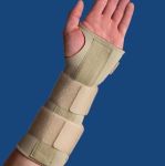 Product Photo: Wrist Forearm Splint, XX-Large Right, 10 1/4" x 11 1/4", Beig