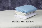 Product Photo: Linen Set for Massage Table White, Flannel Set, 45"