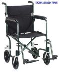 Product Photo: Transport Chair Flyweight 17" Blue