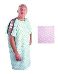 Product Photo: Patient I.V. Gown Geometric Print