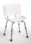 Product Photo: Shower Chair - Knocked Down - W/Back - Guardian